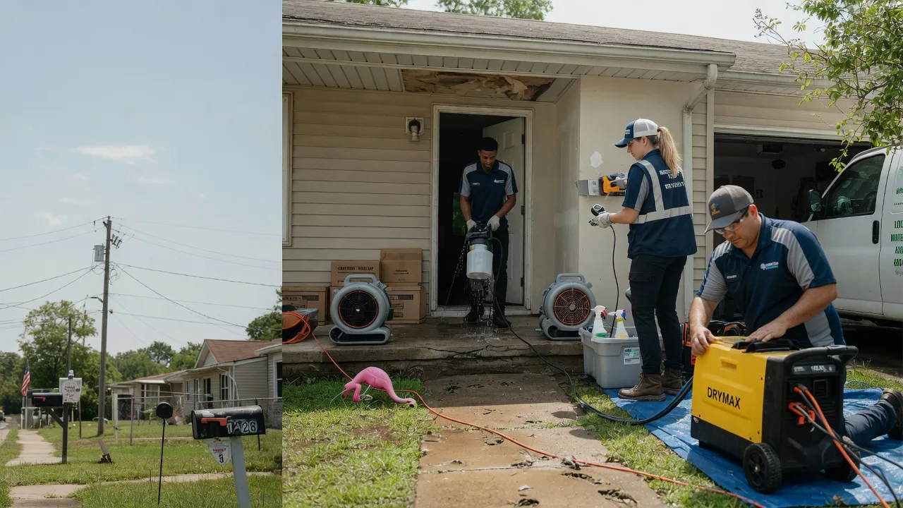 Storm Damage Water Removal in Hermleigh, TX near me